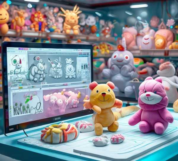 AI驱动创意，毛绒玩具设计新纪元